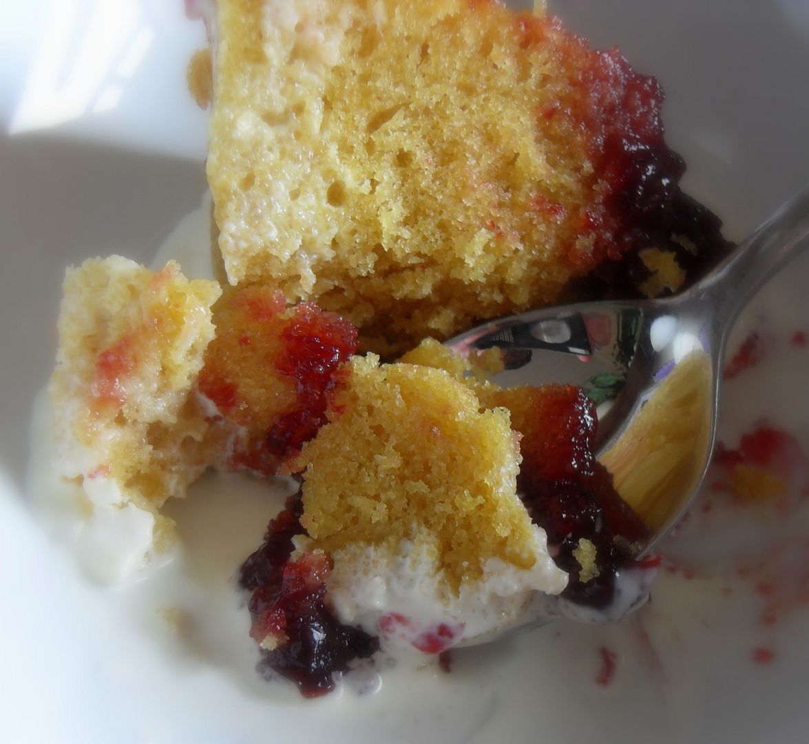 The English Kitchen Steamed Cherry Bakewell Pudding